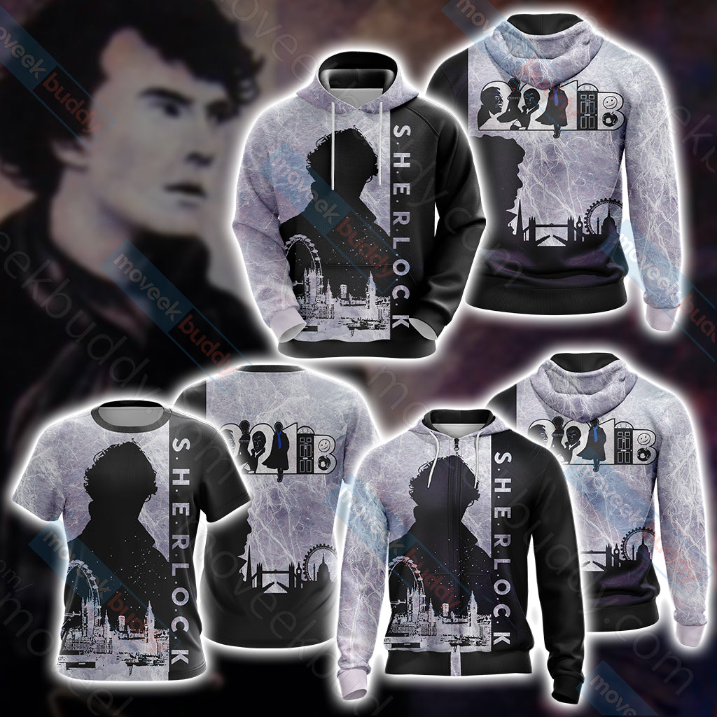 Sherlock (TV series) Unisex 3D T-shirt