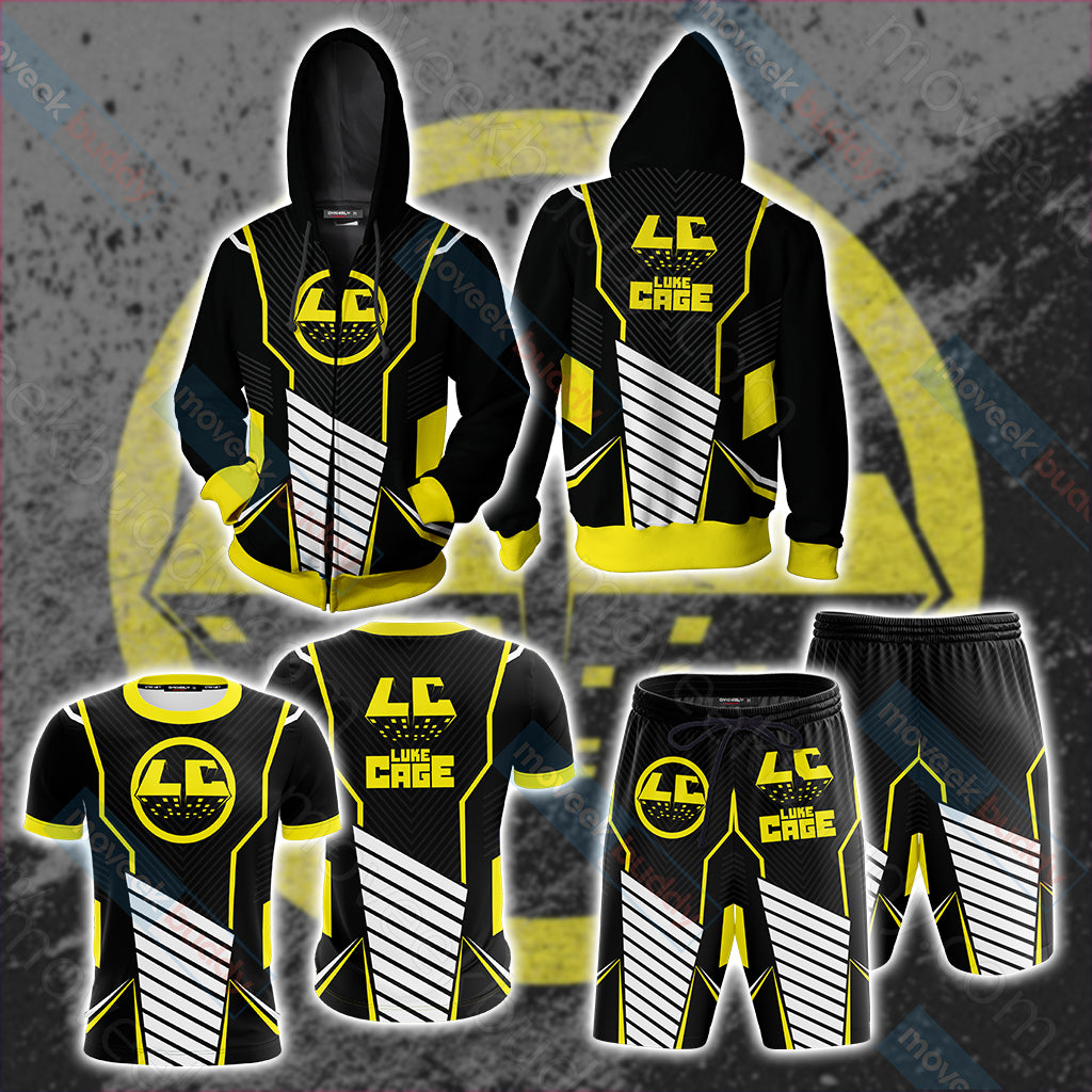 Luke Cage Symbol Beach Shorts