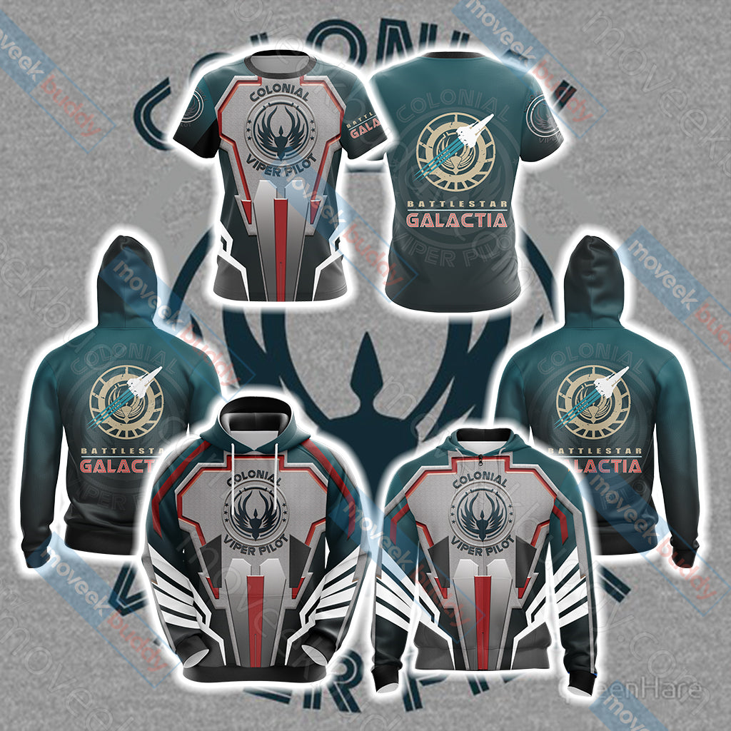 Battlestar Galactica New Unisex 3D T-shirt