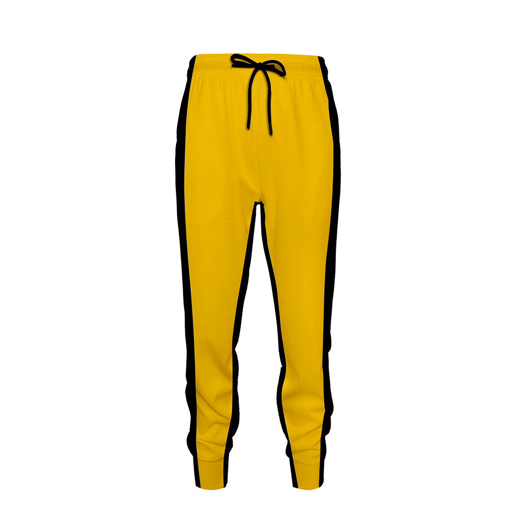Game Of Death Bruce Lee Kung Fu Version Cosplay Jogging Pants