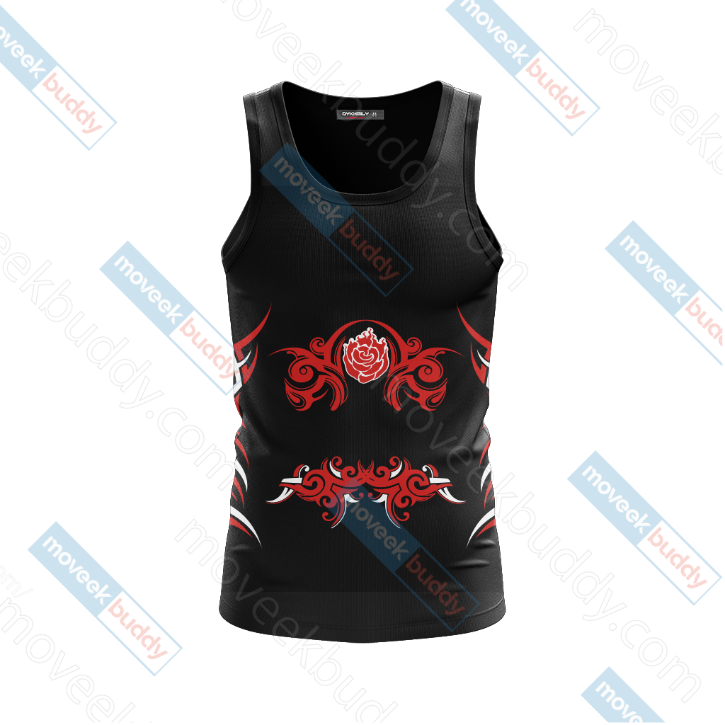 RWBY Ruby Rose Symbol Unisex 3D T-shirt