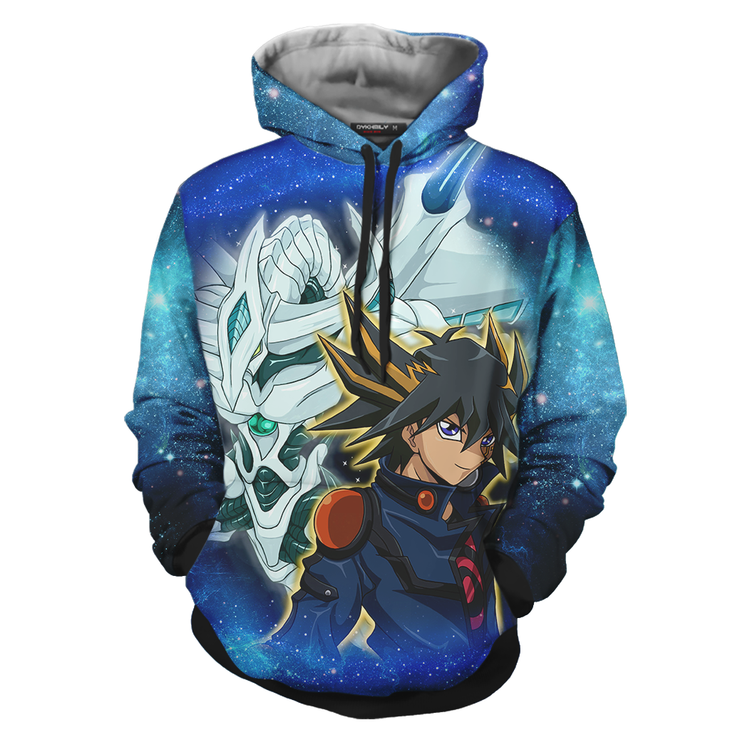 Yu-Gi-Oh! Yusei Fudo and Stardust Dragon New Version 3D T-shirt