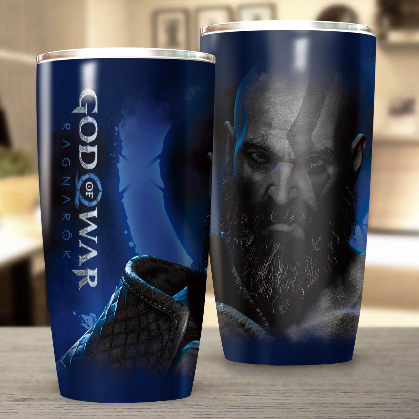 God of War Ragnarok Video Game Insulated Stainless Steel Tumbler 20oz / 30oz 20oz
