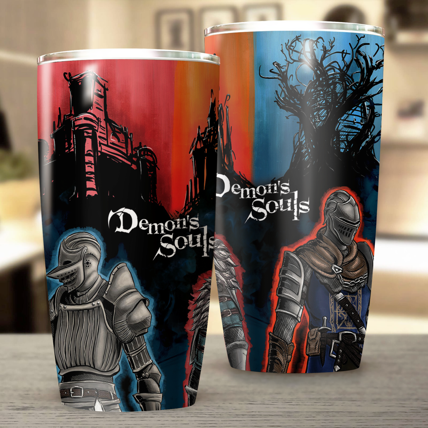 Demon's Souls Video Game Insulated Stainless Steel Tumbler 20oz / 30oz 20oz