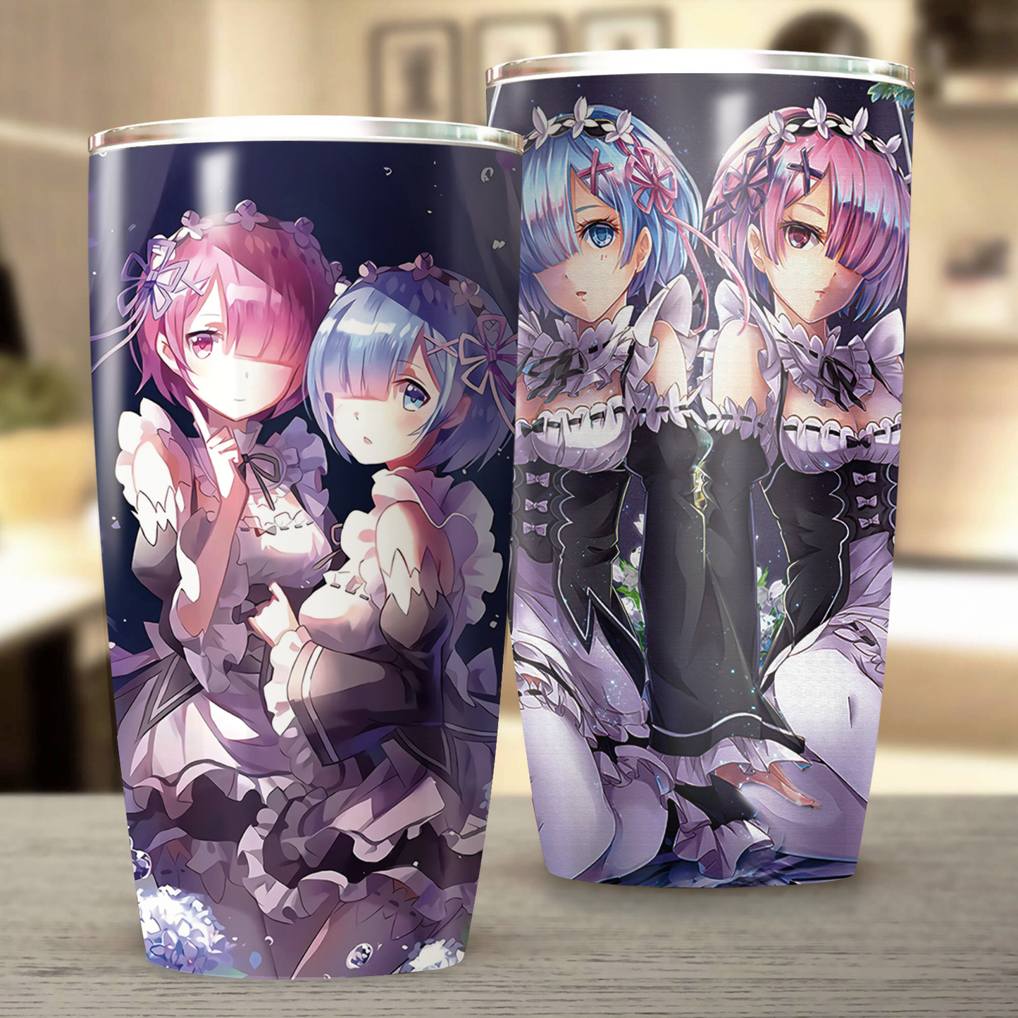 Rem & Ram Re:Zero Tumbler 20oz