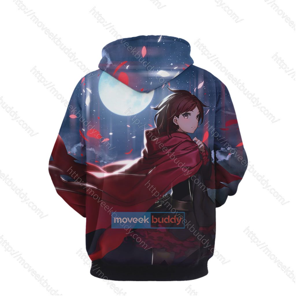 RWBY Ruby Rose 3D Hoodie