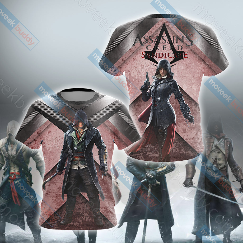 Assassin's Creed Syndicate New Collection Unisex 3D T-shirt S