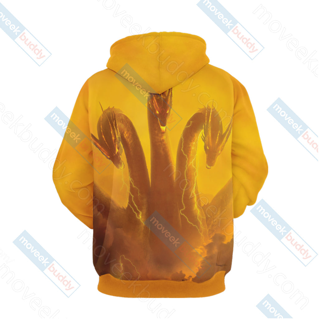 Godzilla King Of The Monsters - Ghidorah Unisex 3D T-shirt