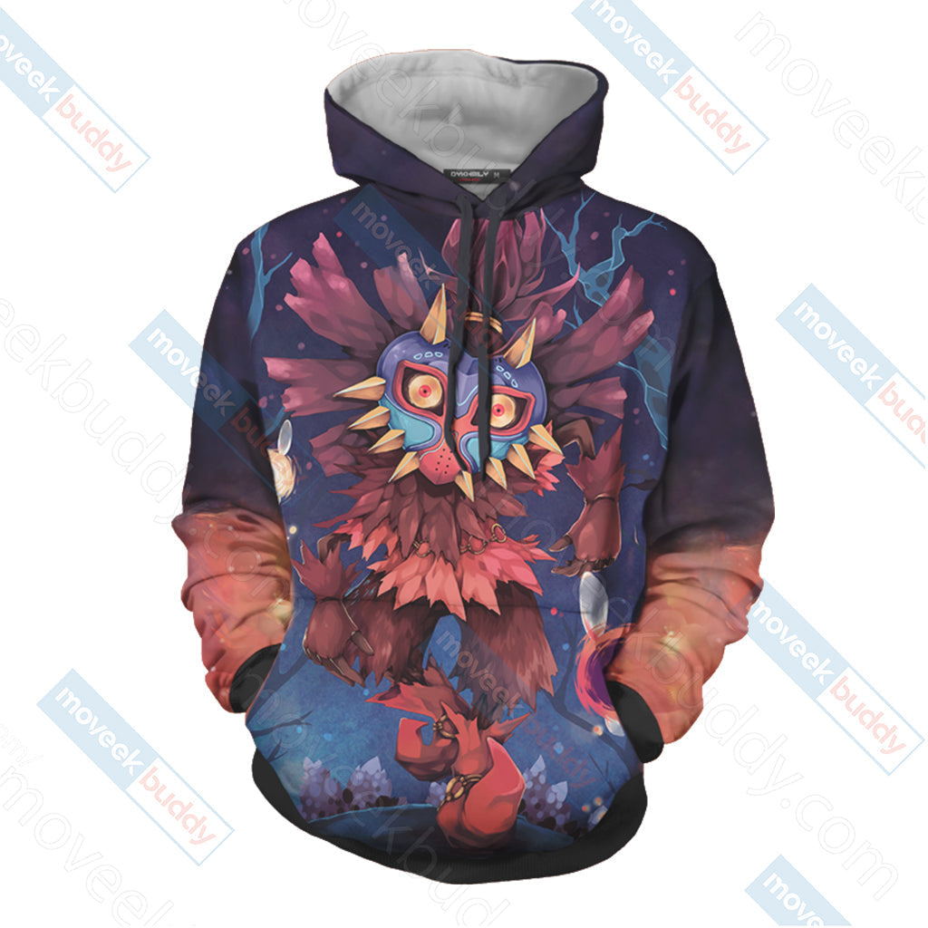 The Legend Of Zelda Skull Kid 3D Hoodie
