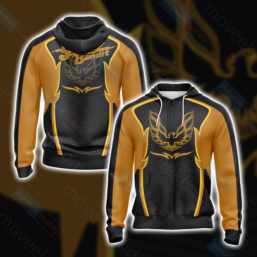 Smokey and The Bandit New Unisex 3D T-shirt Zip Hoodie XS