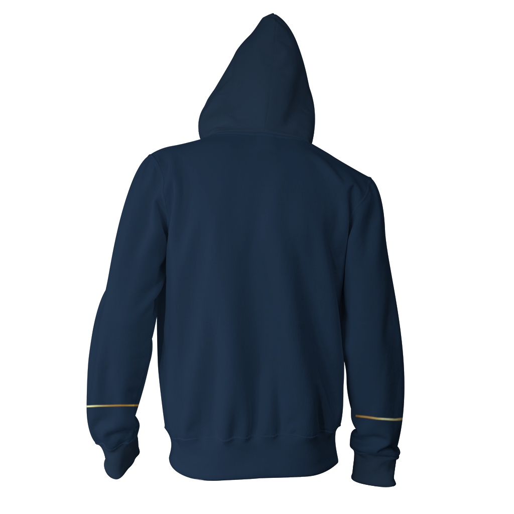 Battlestar Galactica Cosplay Zip Up Hoodie Jacket
