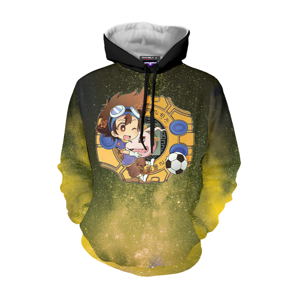 Digimon Taichi And Koromon Unisex 3D T-shirt