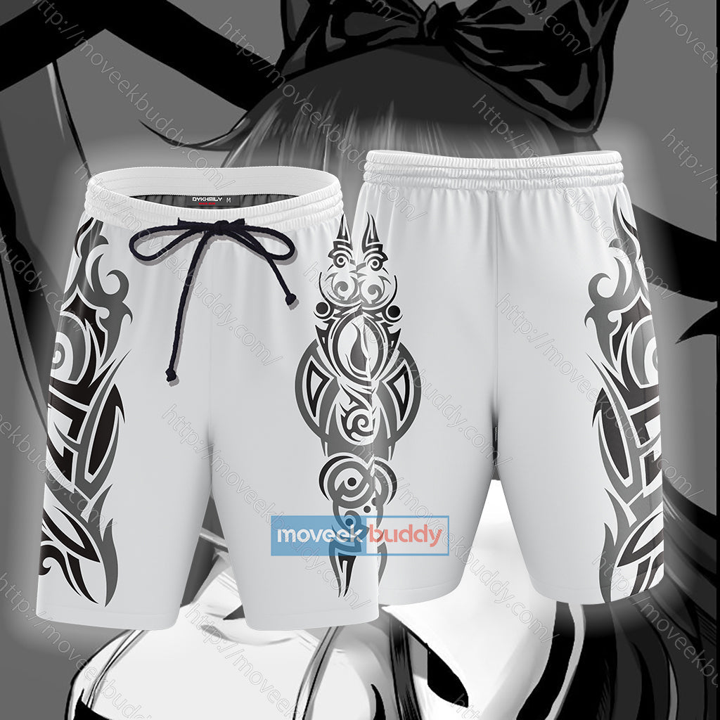 RWBY Blake Belladonna Symbol Unisex 3D T-shirt Beach Shorts S
