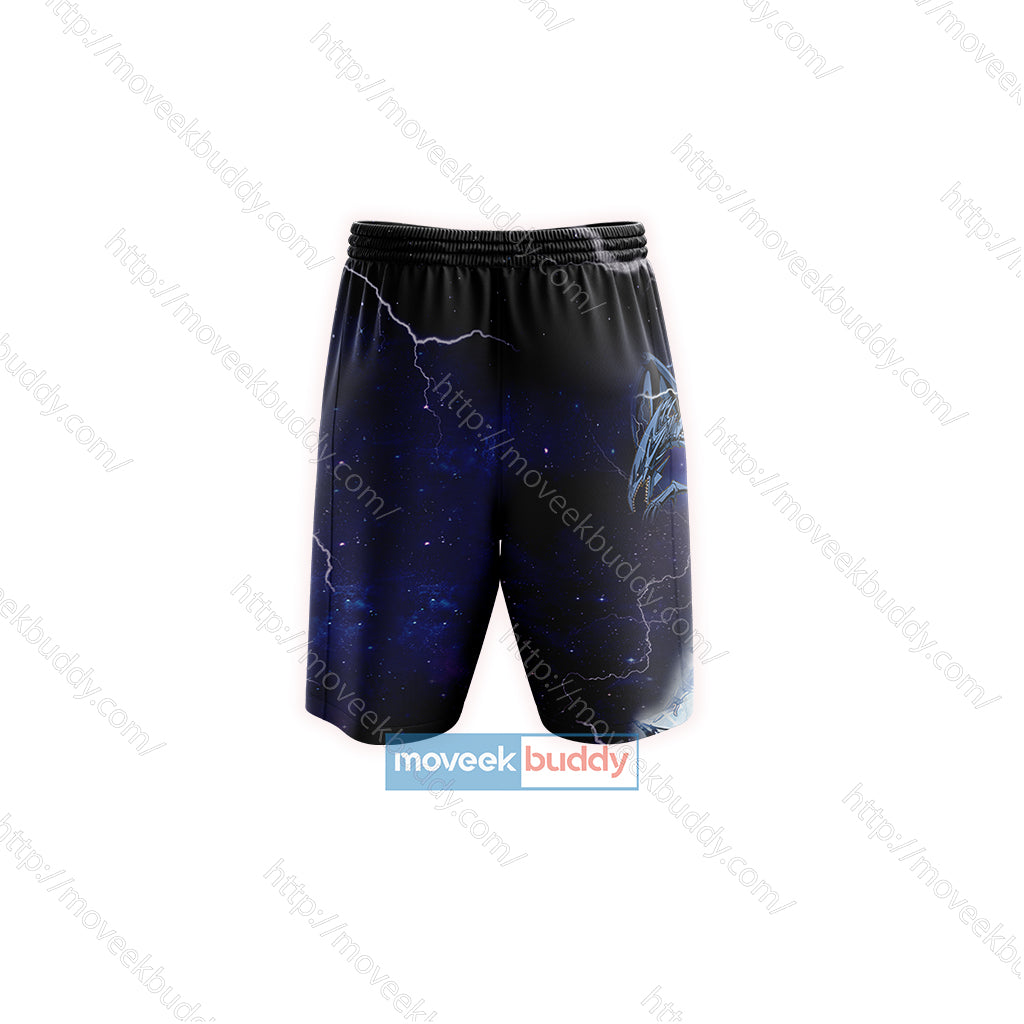 Yu-Gi-Oh! Seto Kaiba And Blue-Eyes Dragon Cosplay Beach Shorts