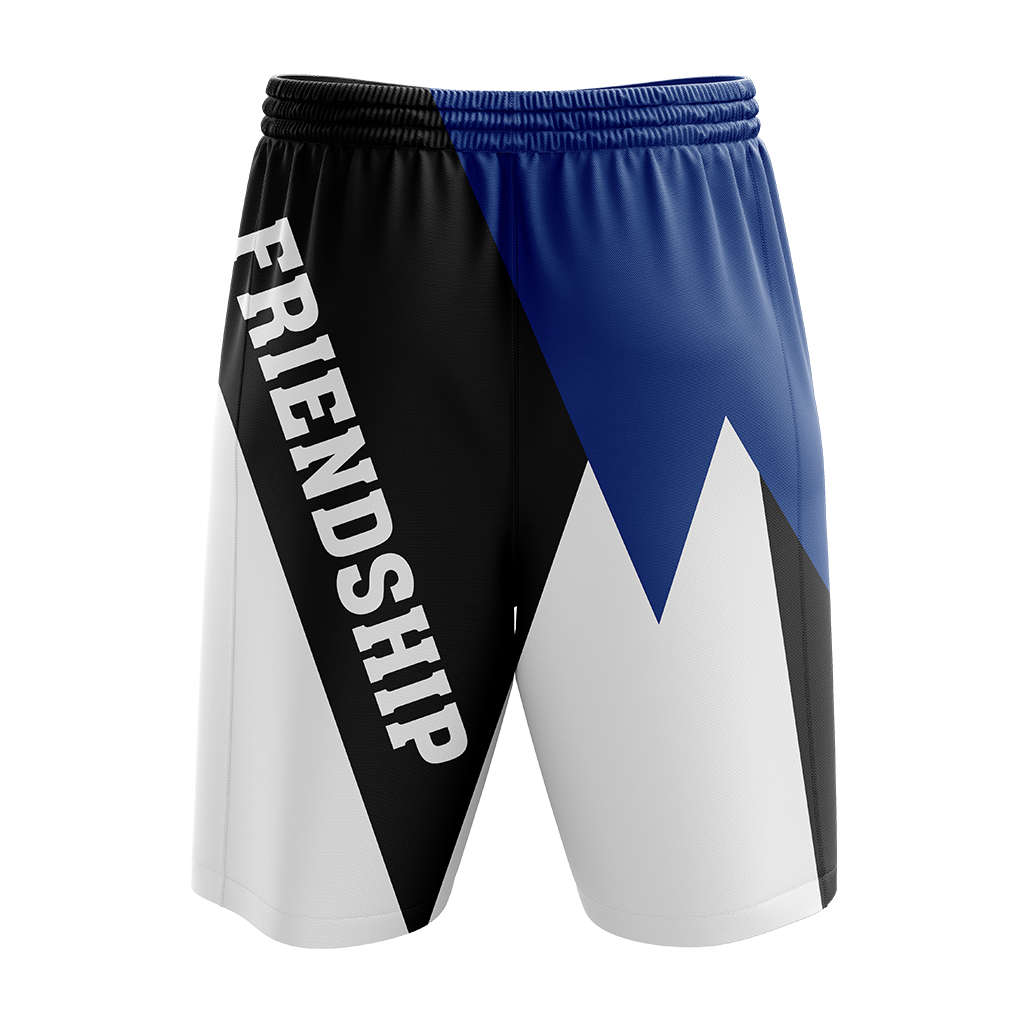 Digimon The Crest Of Friendship New Look 3D Beach Shorts