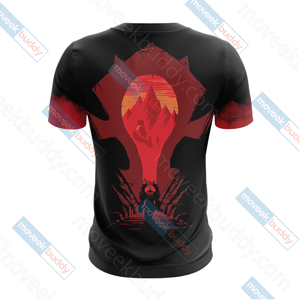 World Of Warcraft - Horde Unisex 3D T-shirt