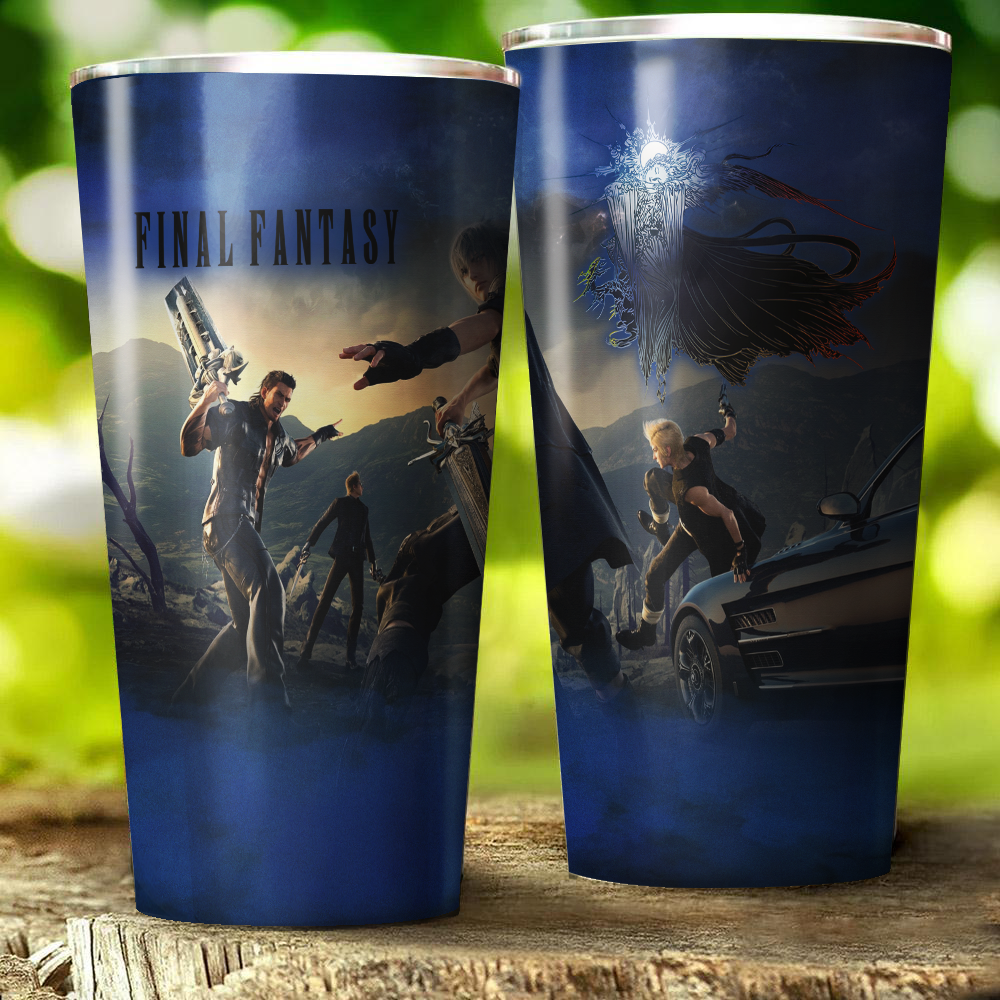 Final Fantasy XV Video Game Insulated Stainless Steel Tumbler 20oz / 30oz 30oz