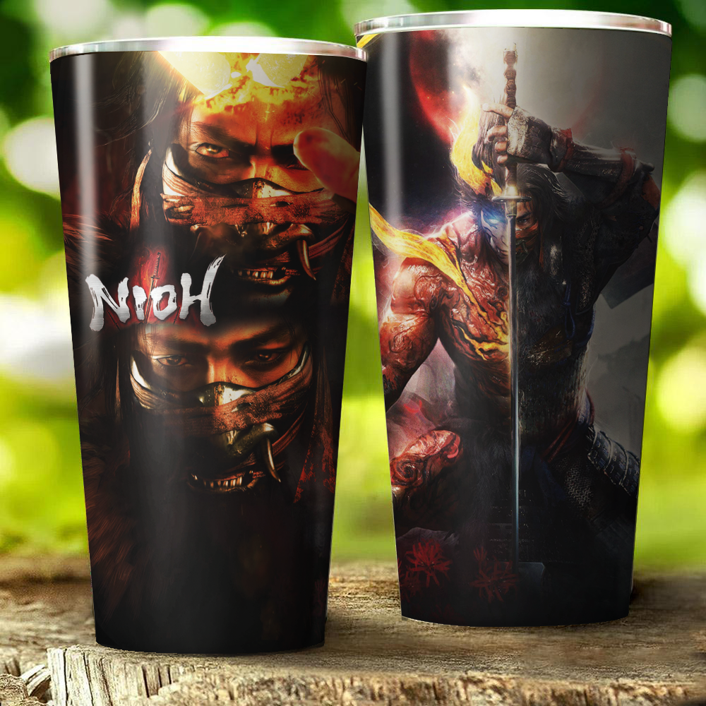 Nioh 2 Video Game Insulated Stainless Steel Tumbler 20oz / 30oz 30oz