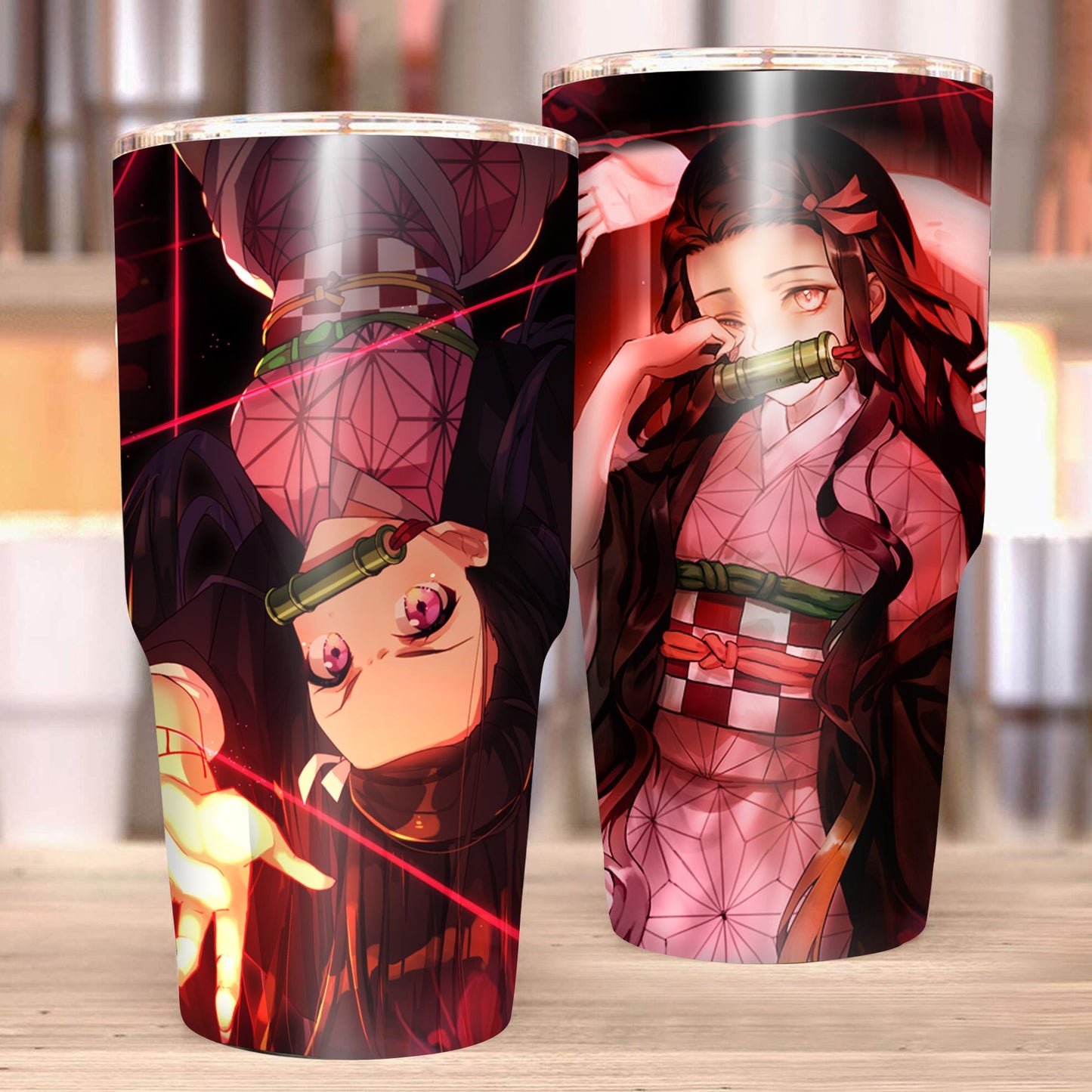 Nezuko Demon Slayer Tumbler 30oz (Curve)
