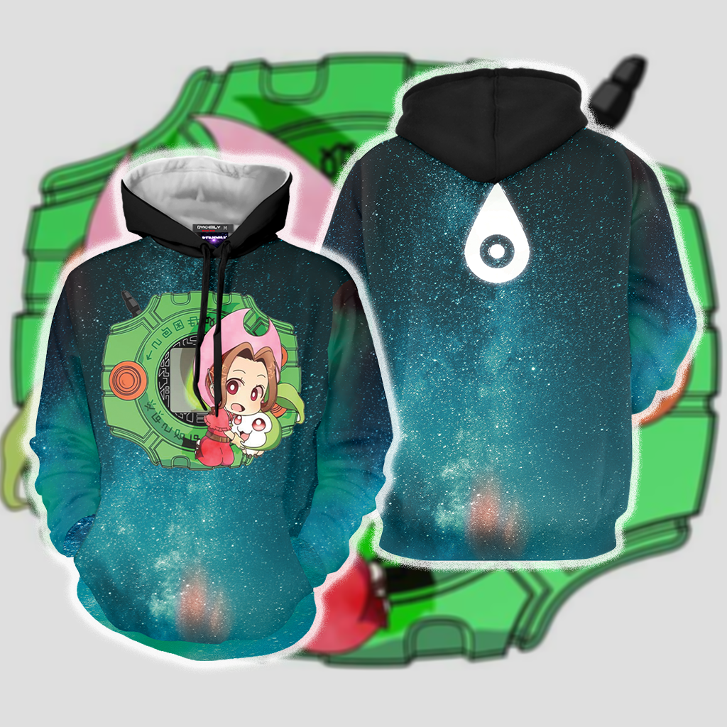 Digimon Mimi And Tanemon Unisex 3D T-shirt