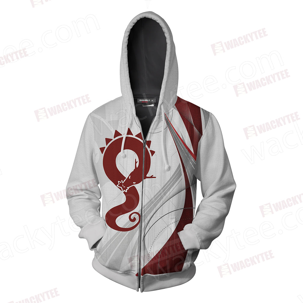 Ace Attorney - Defiant Dragon logo Unisex 3D T-shirt