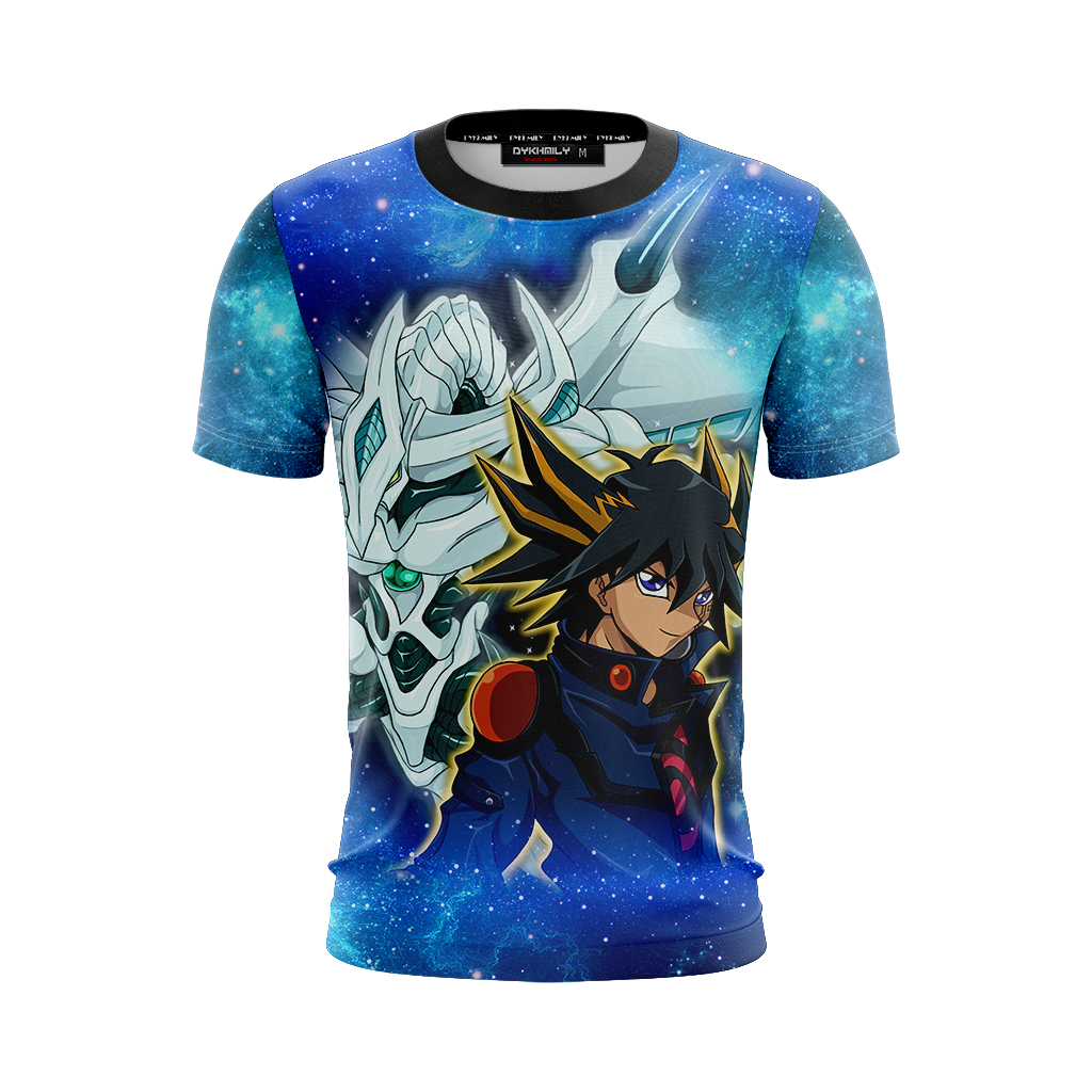 Yu-Gi-Oh! Yusei Fudo and Stardust Dragon New Version 3D T-shirt