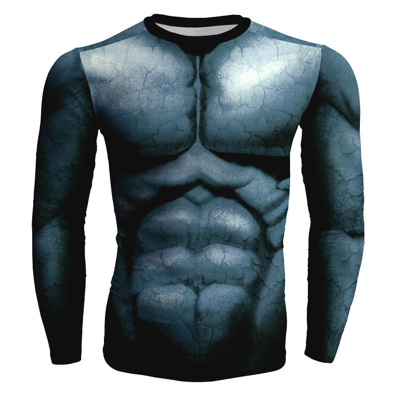 The Incredible Hulk Cosplay Long Sleeve Compression T-shirt