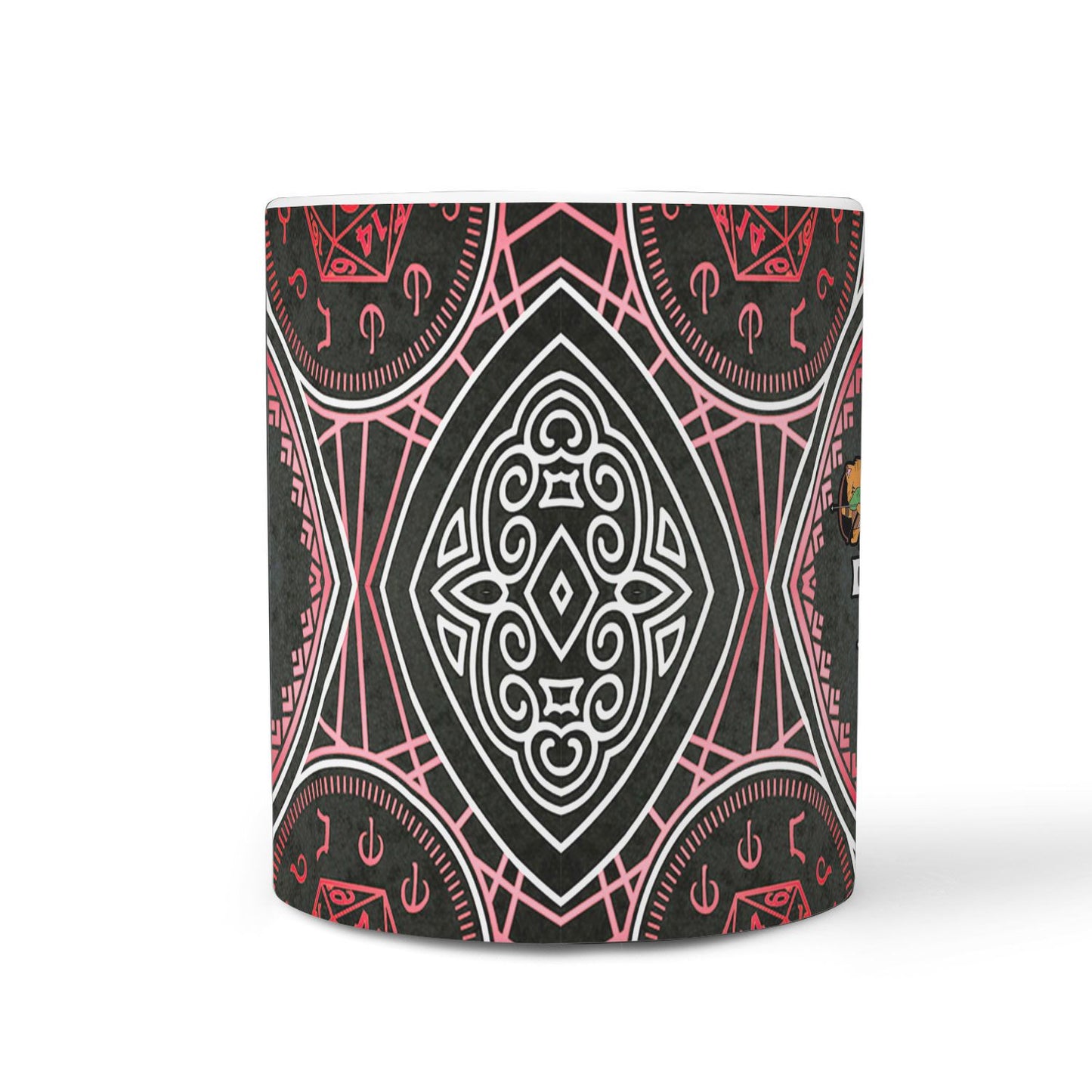 Dungeons And Cats 360 White Mug