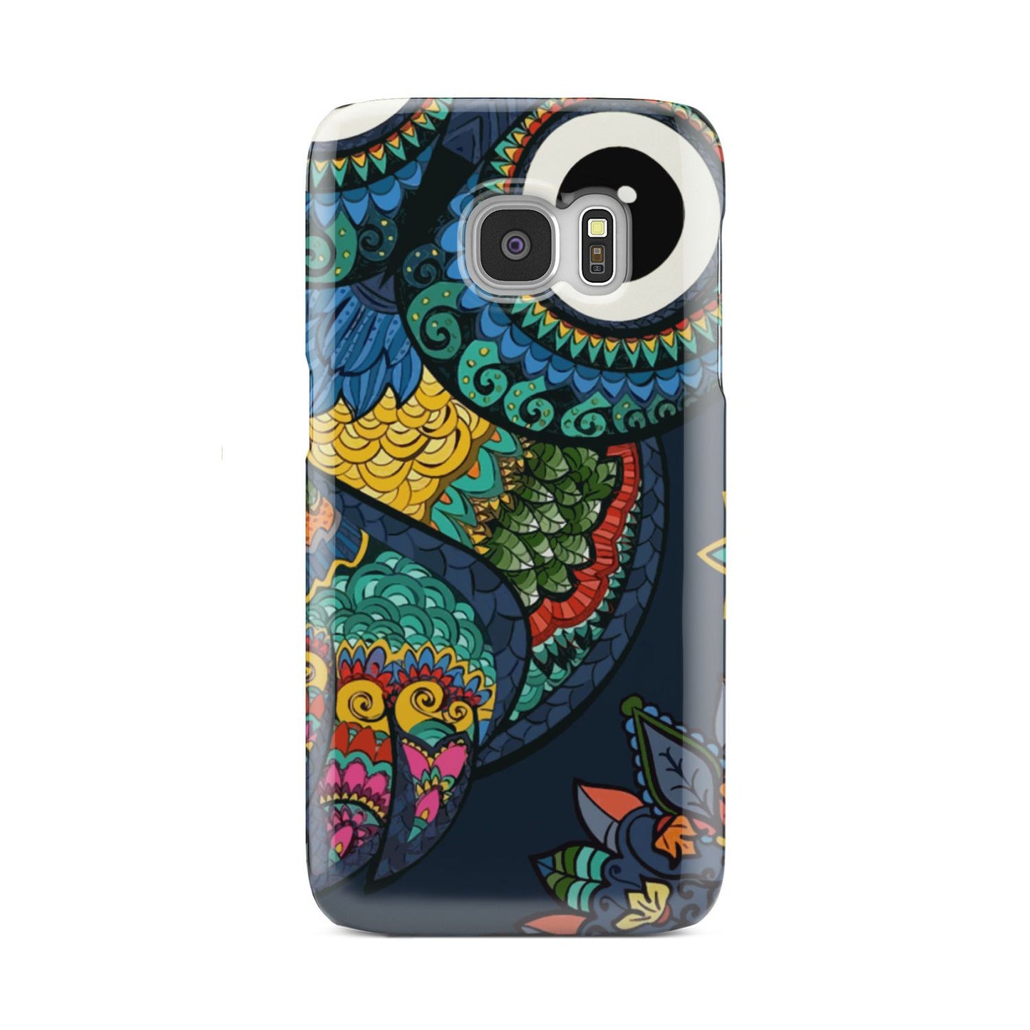 Colorful Owls Phone Case Samsung Galaxy S7