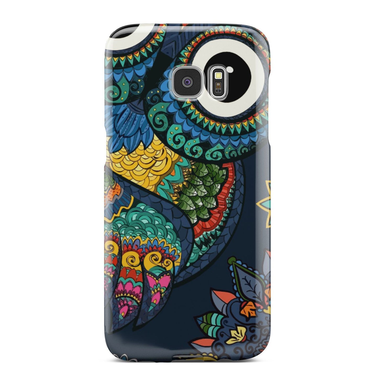 Colorful Owls Phone Case Samsung Galaxy S7 Edge