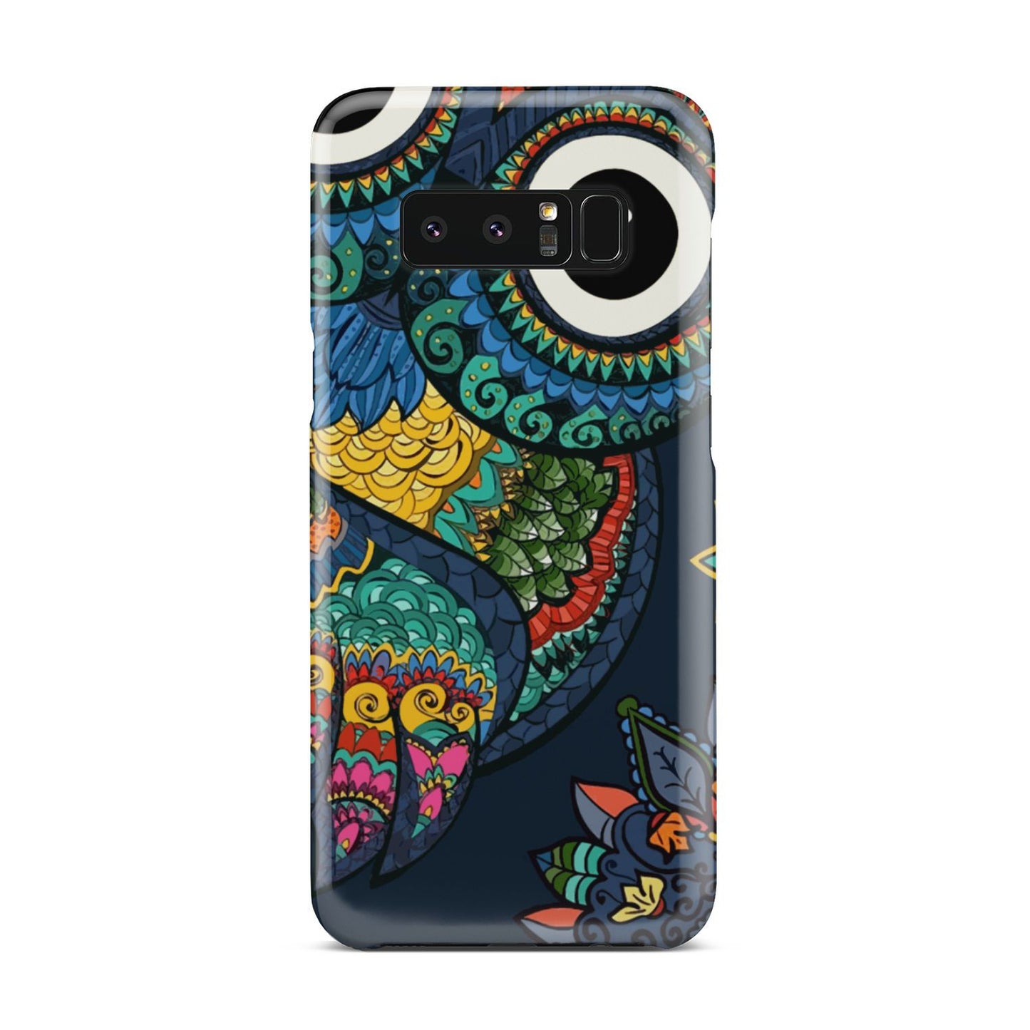 Colorful Owls Phone Case Samsung Galaxy Note 8