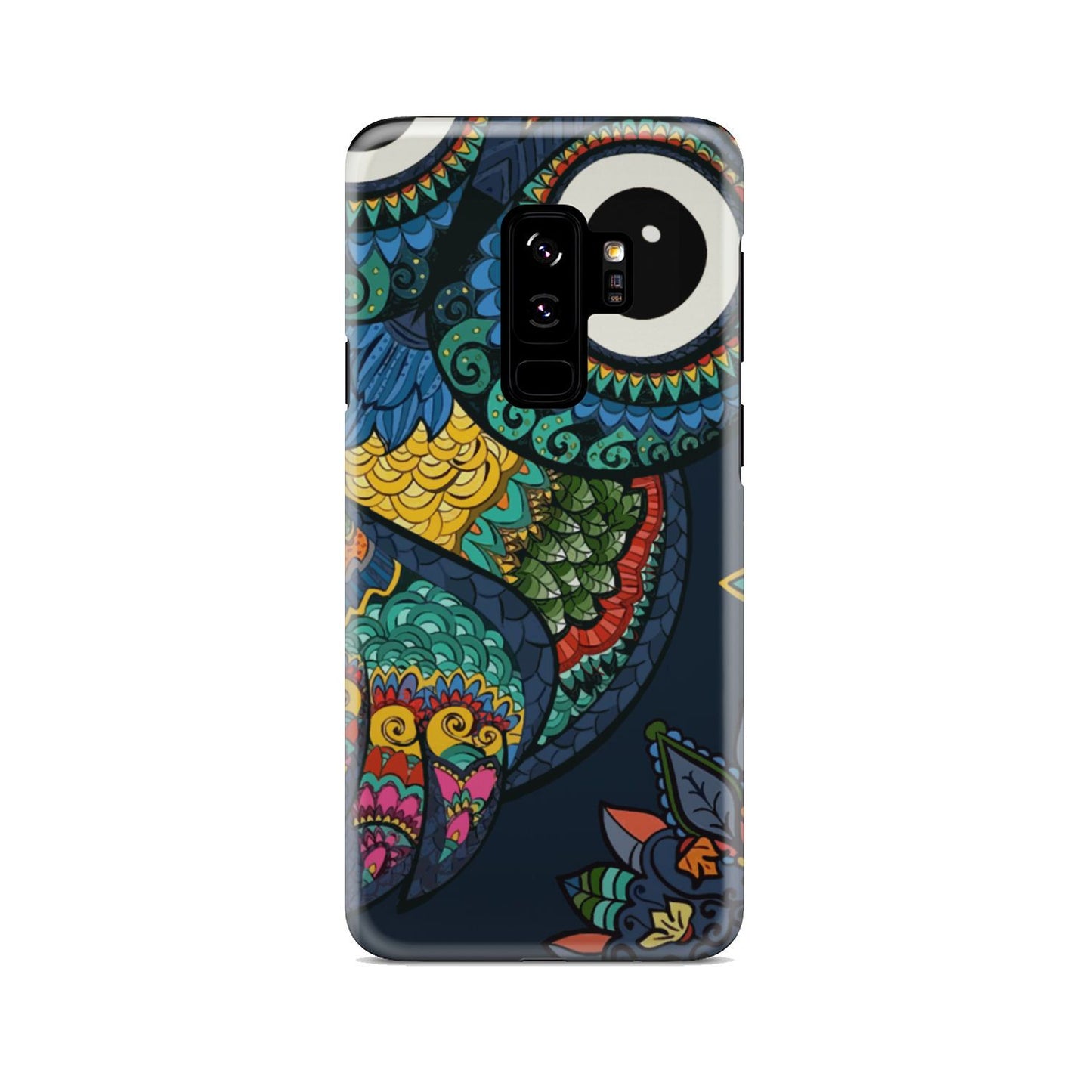 Colorful Owls Phone Case Samsung Galaxy S9 Plus