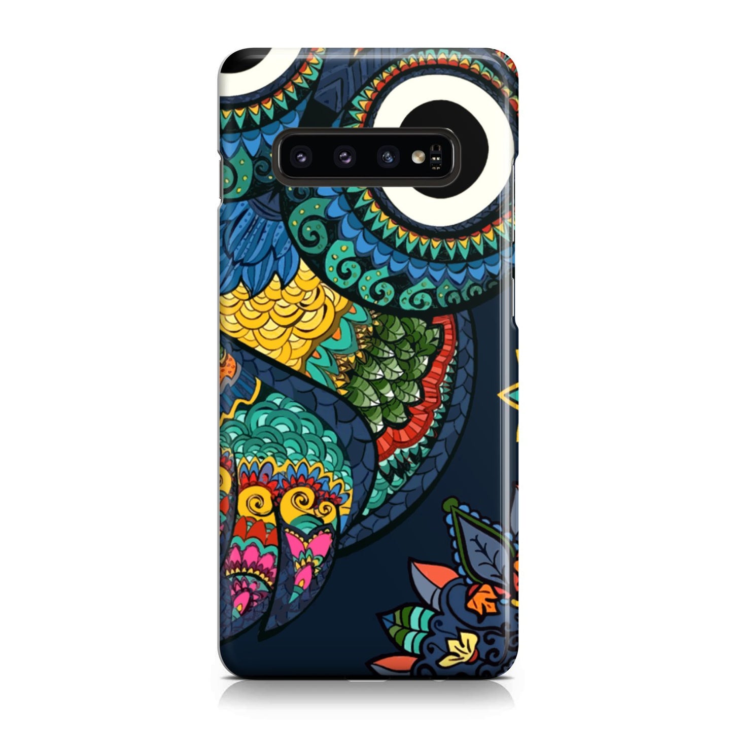 Colorful Owls Phone Case Samsung Galaxy S10