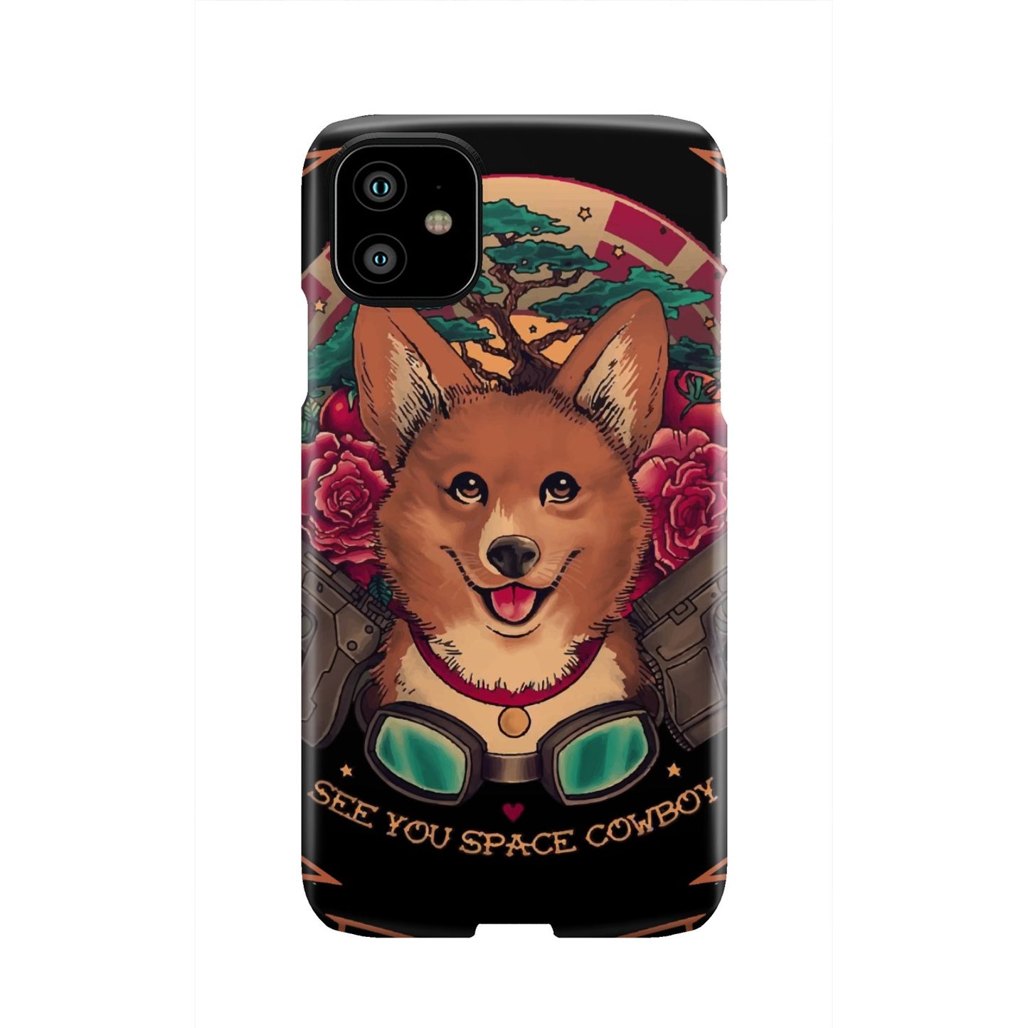 Cowboy Bebop Corgi Dog Ein Phone Case iPhone 11