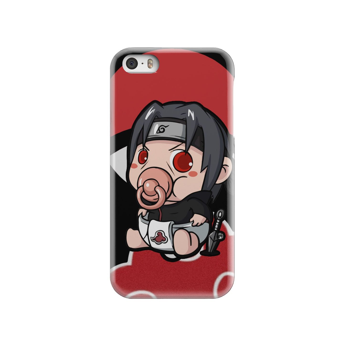 Baby Naruto, Kakashi, Itachi Phone Case iPhone SE