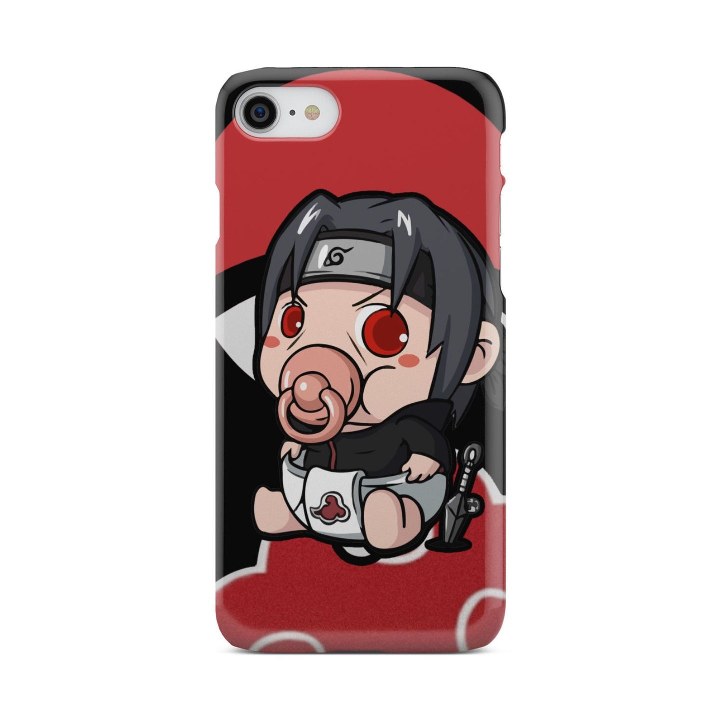 Baby Naruto, Kakashi, Itachi Phone Case iPhone 8