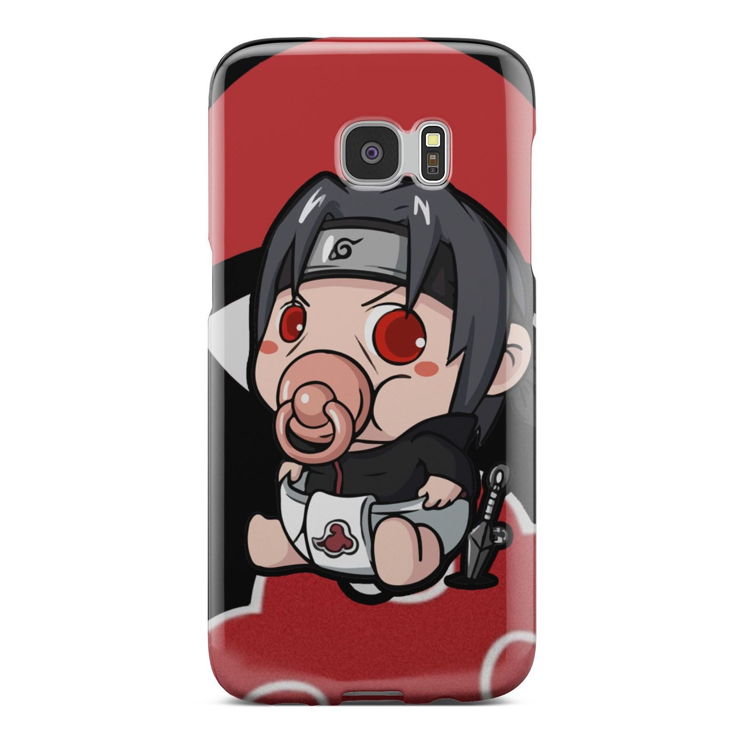 Baby Naruto, Kakashi, Itachi Phone Case Samsung Galaxy S6 Edge Plus