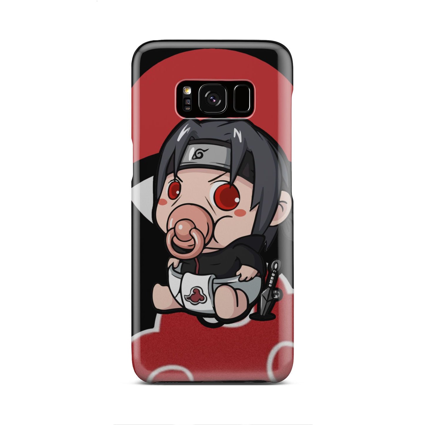 Baby Naruto, Kakashi, Itachi Phone Case Samsung Galaxy S8