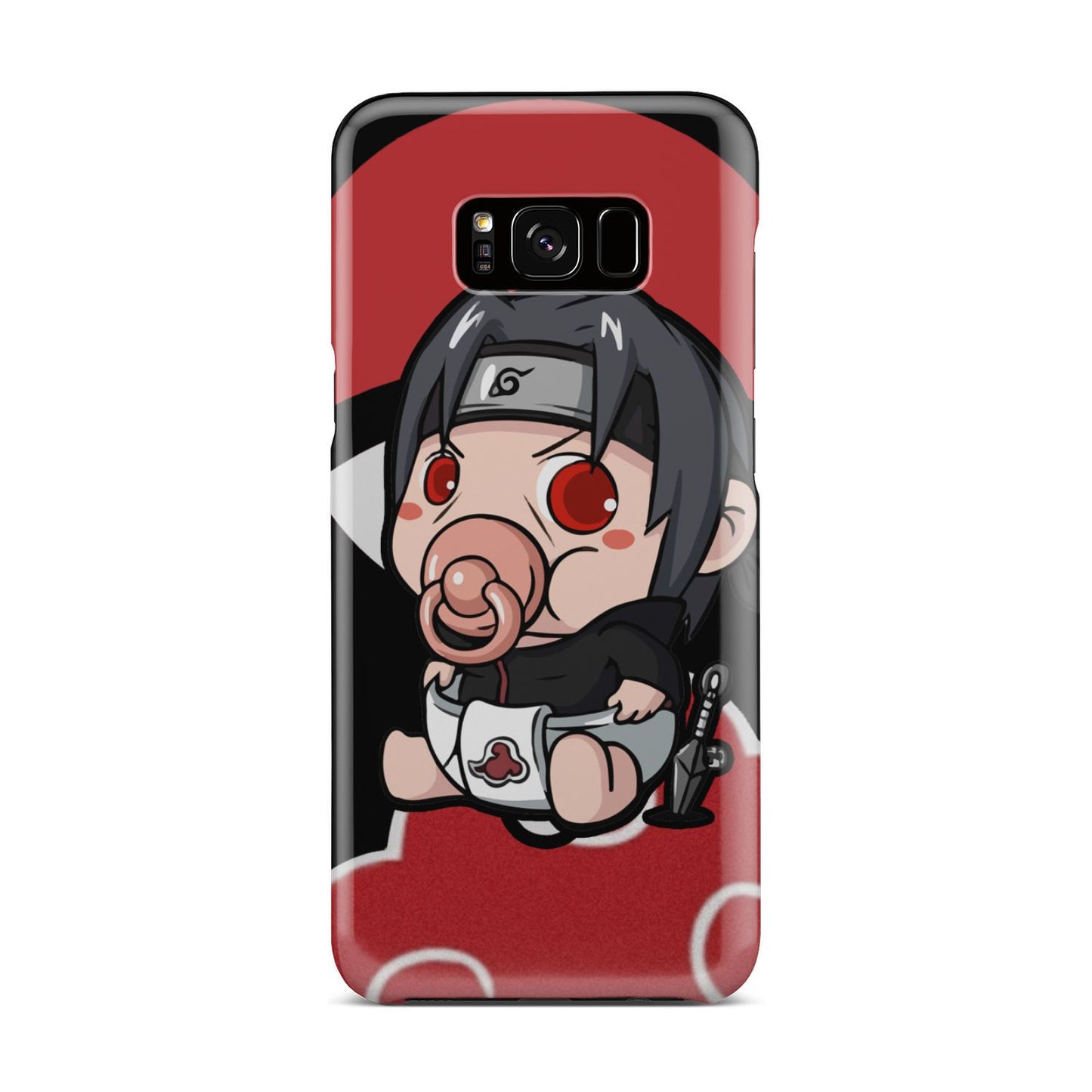 Baby Naruto, Kakashi, Itachi Phone Case Samsung Galaxy S8 Plus