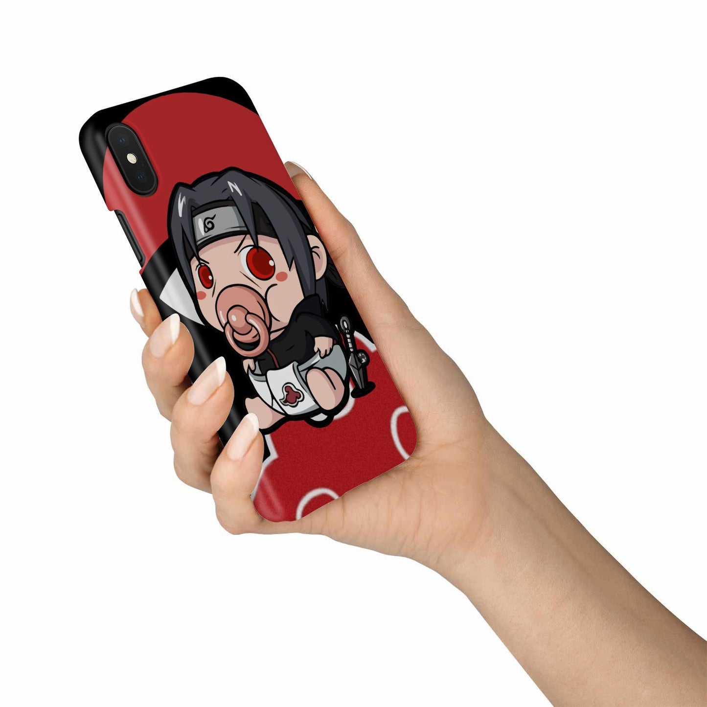 Baby Naruto, Kakashi, Itachi Phone Case