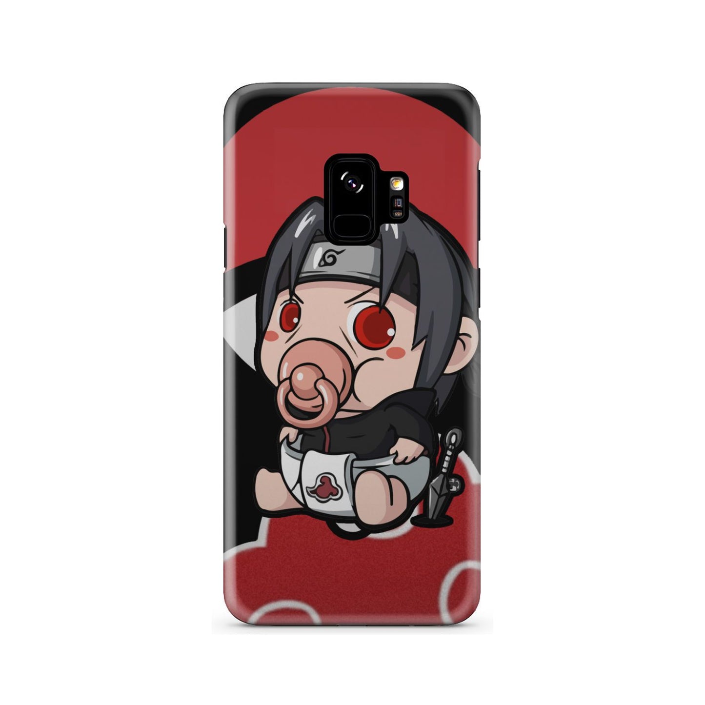 Baby Naruto, Kakashi, Itachi Phone Case Samsung Galaxy S9