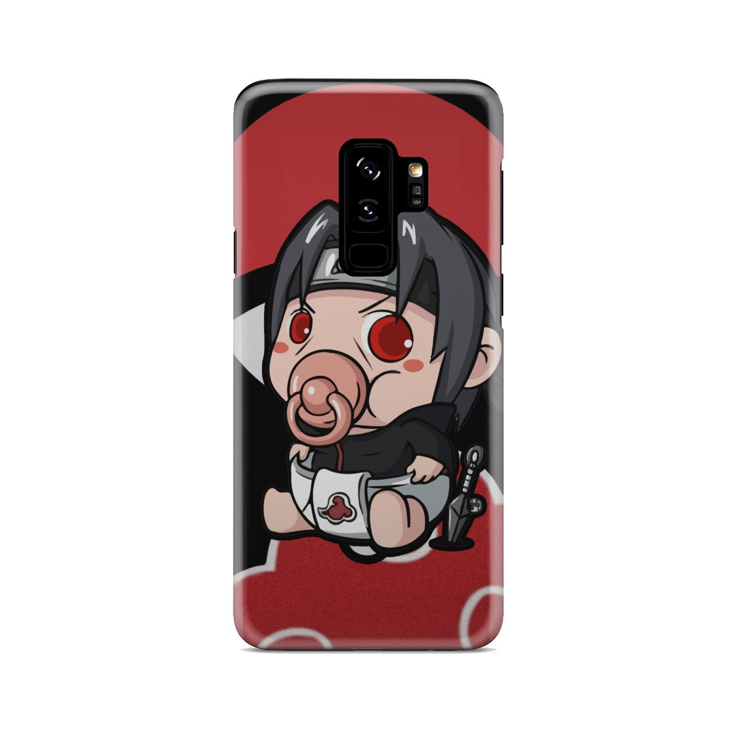Baby Naruto, Kakashi, Itachi Phone Case Samsung Galaxy S9 Plus