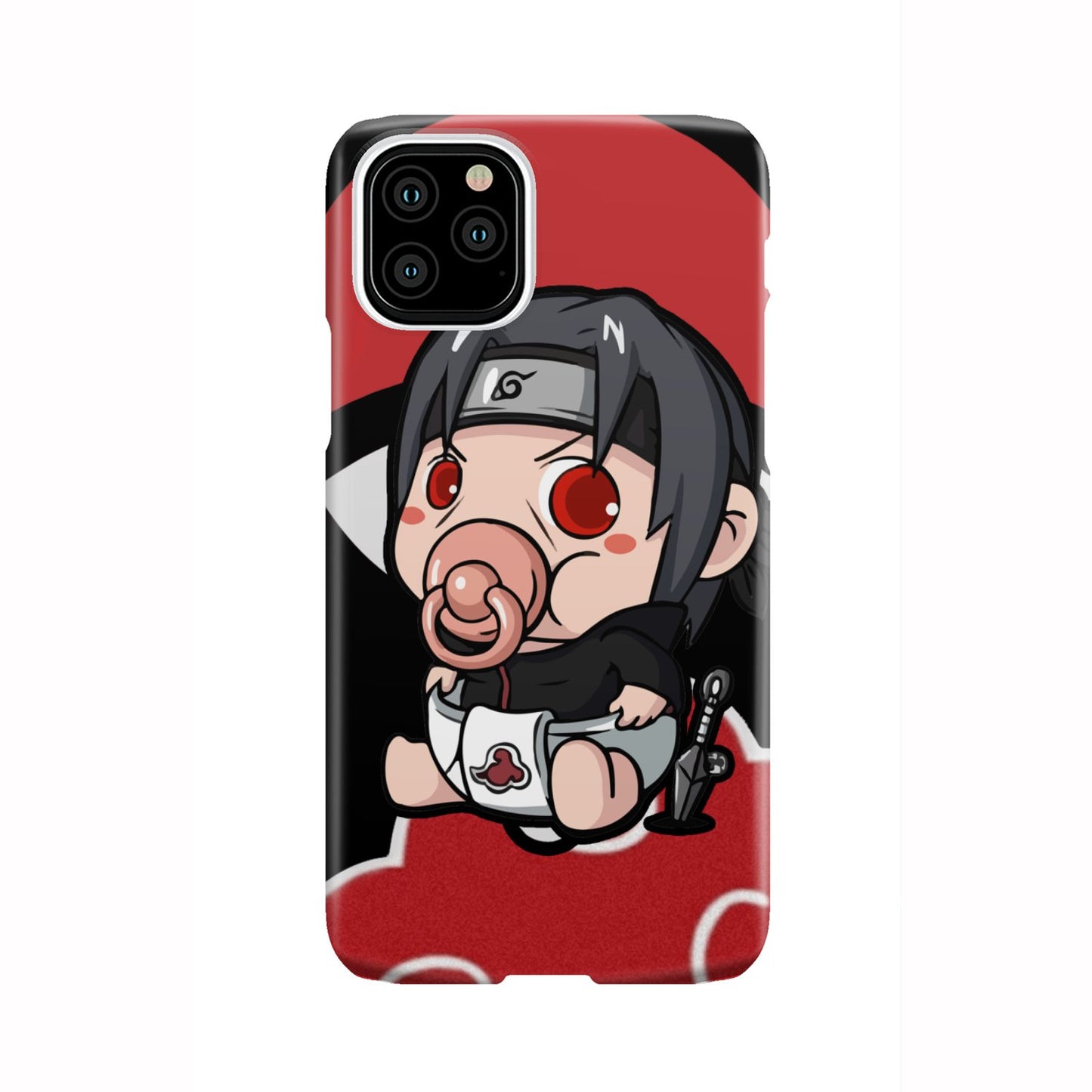 Baby Naruto, Kakashi, Itachi Phone Case iPhone 11 Pro
