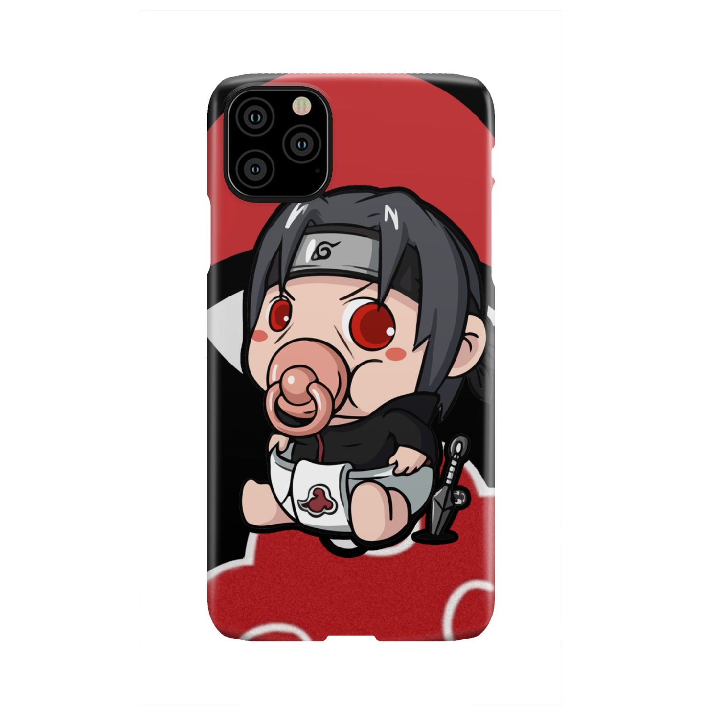 Baby Naruto, Kakashi, Itachi Phone Case iPhone 11 Pro Max