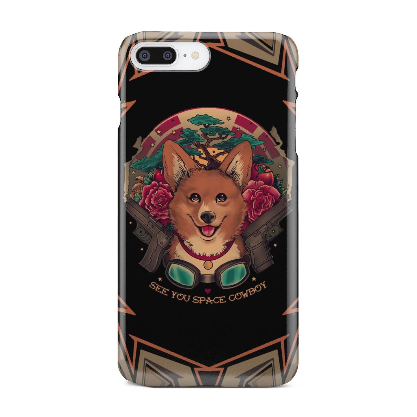 Cowboy Bebop Corgi Dog Ein Phone Case iPhone 8 Plus