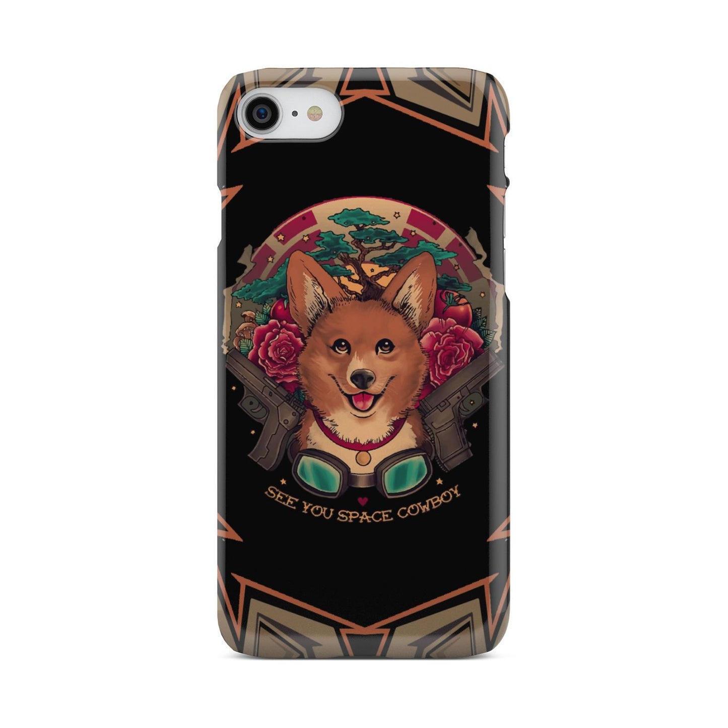 Cowboy Bebop Corgi Dog Ein Phone Case iPhone 7