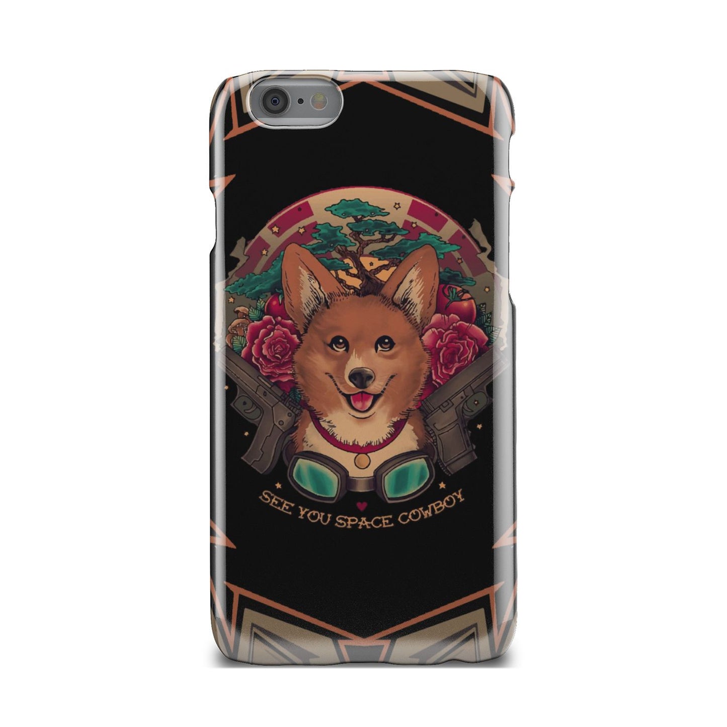 Cowboy Bebop Corgi Dog Ein Phone Case iPhone 6s