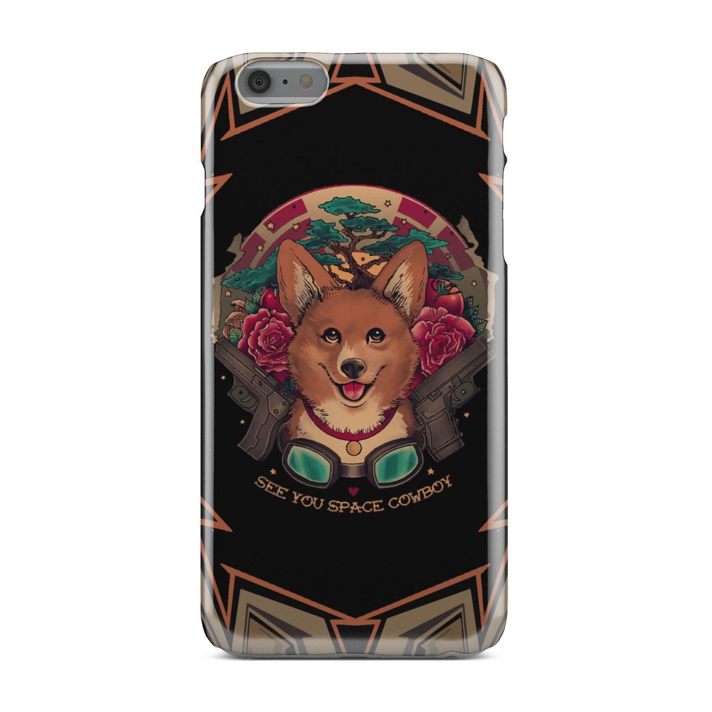 Cowboy Bebop Corgi Dog Ein Phone Case iPhone 6s Plus