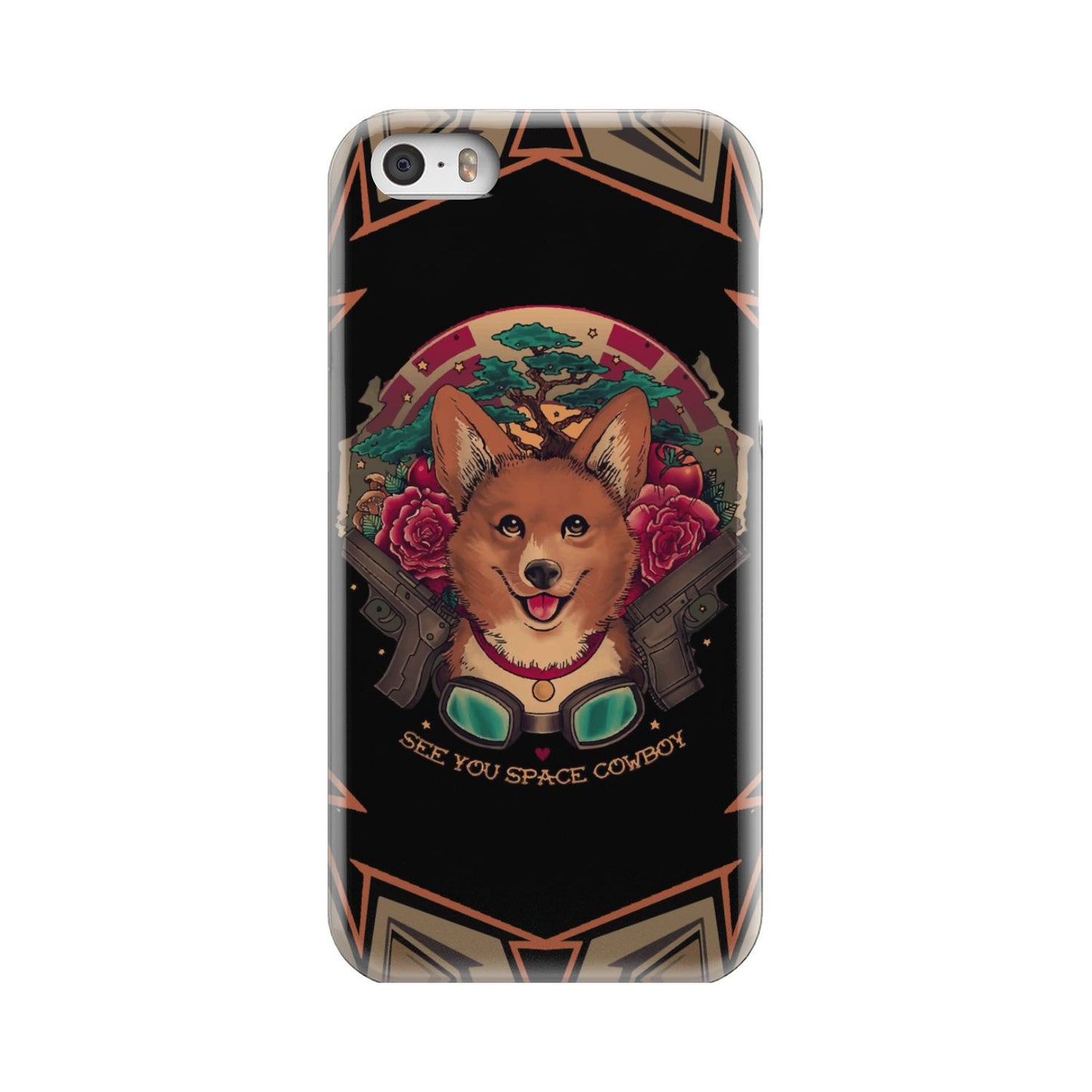 Cowboy Bebop Corgi Dog Ein Phone Case iPhone 5s