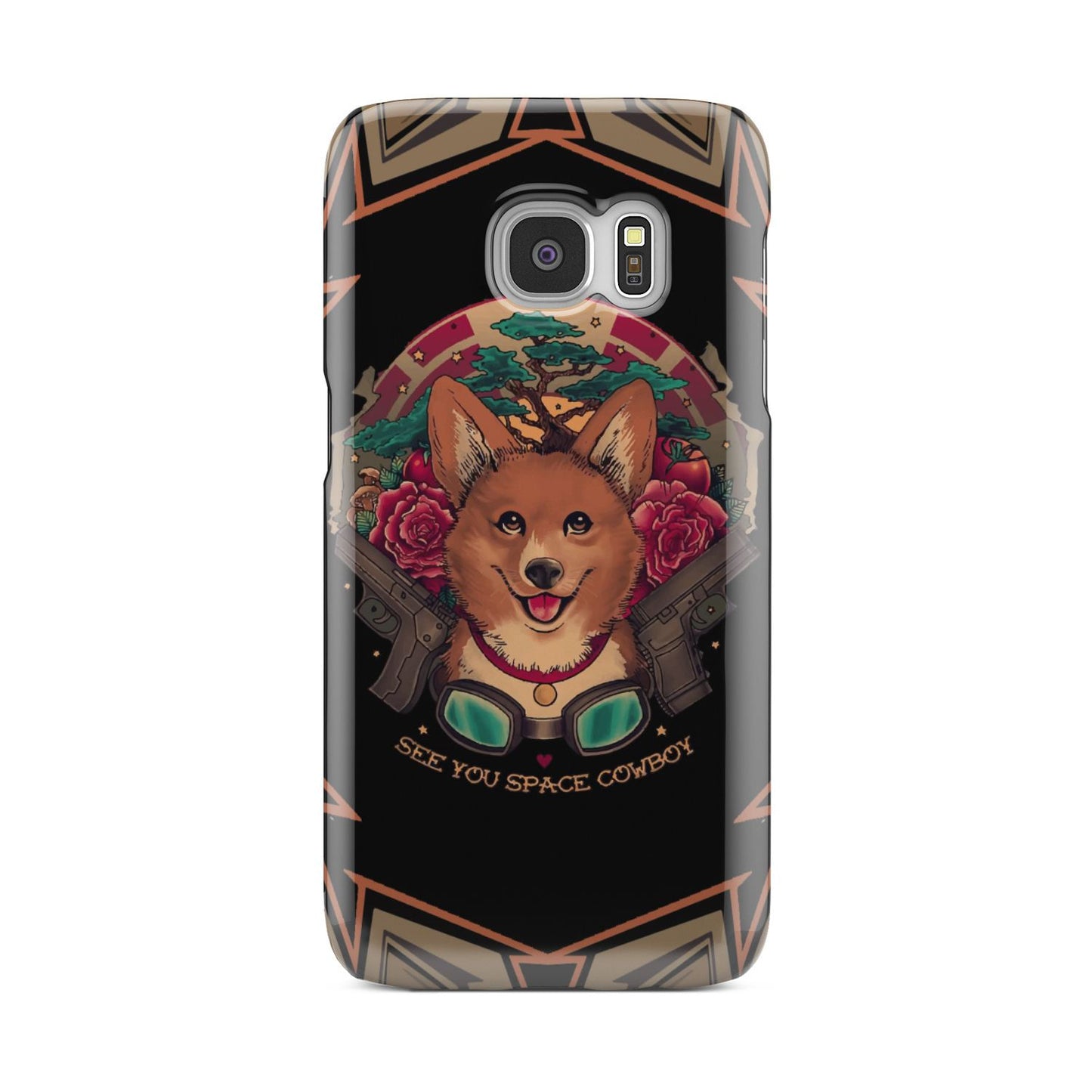 Cowboy Bebop Corgi Dog Ein Phone Case Samsung Galaxy S6